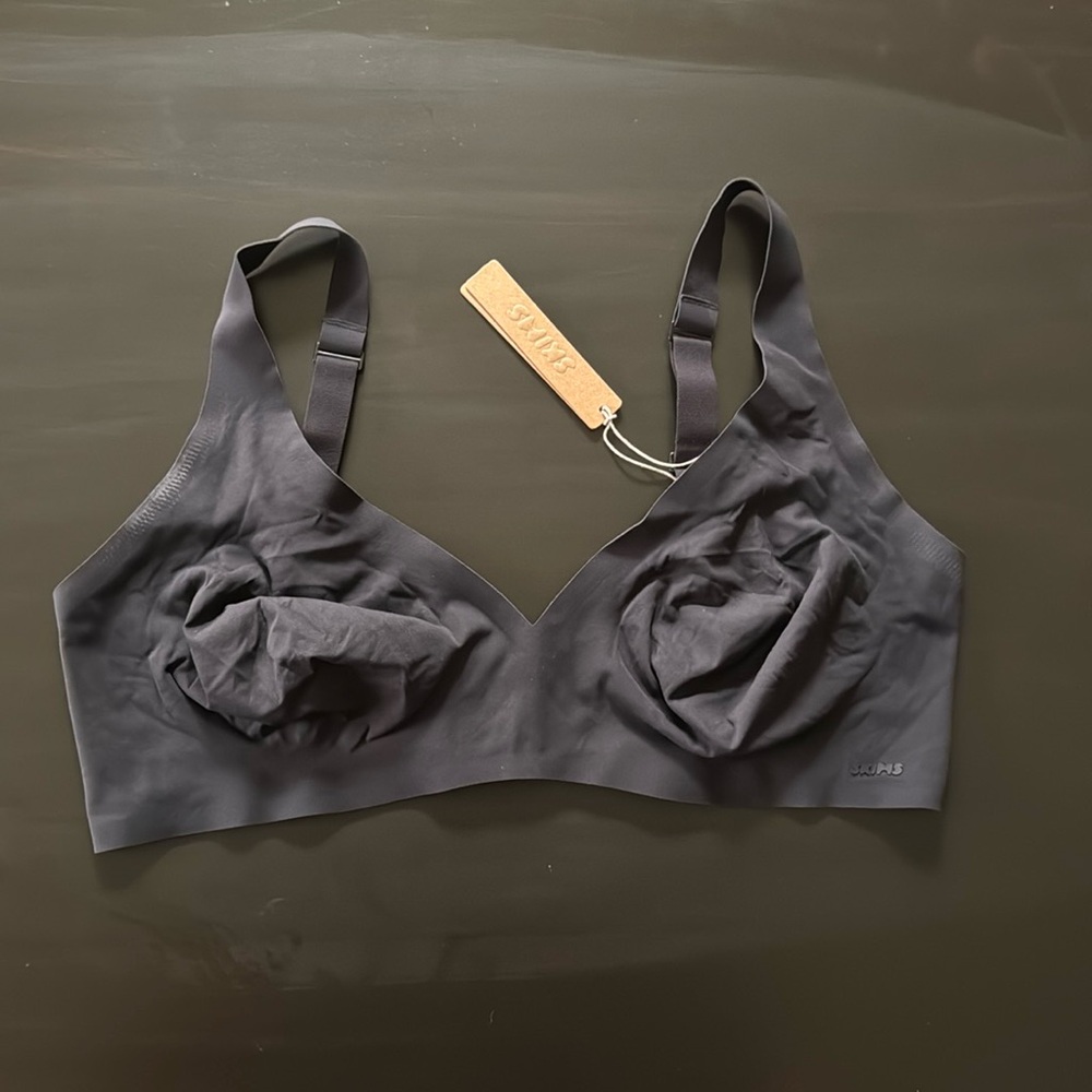Skims Naked Plunge Bra Onyx Size 2x
